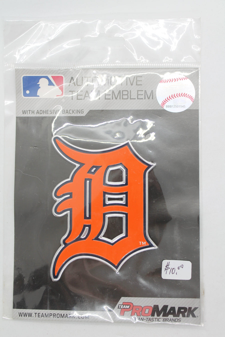 NFL Detroit Tigers Adhesive Chrome Logo - Auto Emblem - ProMark