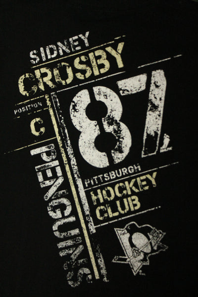 NHL Pittsburgh Penguins Reebok Youth "Crosby #87" Tee - Youth Large