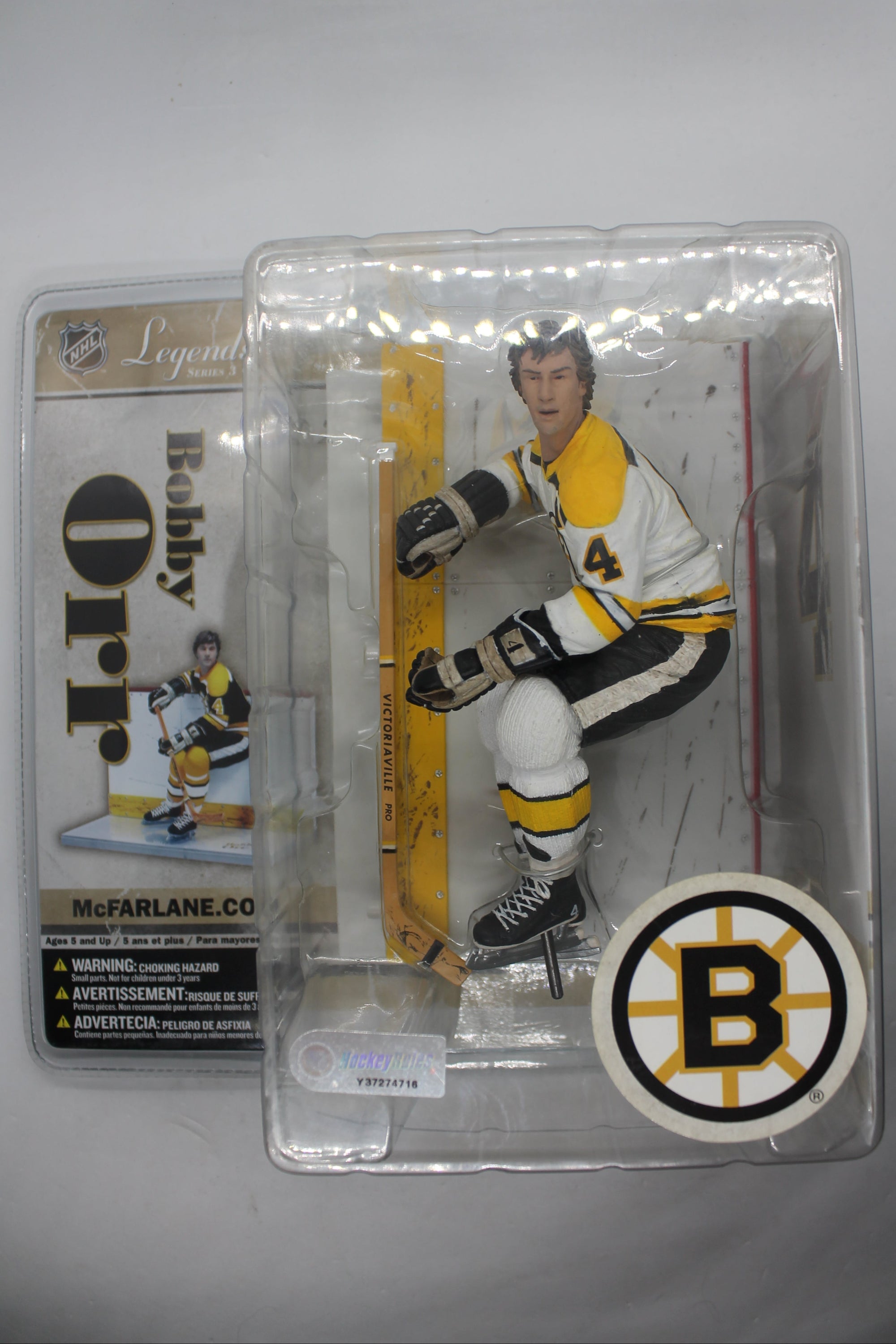Bobby Orr McFarlane 2006 NHL Legends Series 3 variant - Boston Bruins Figure