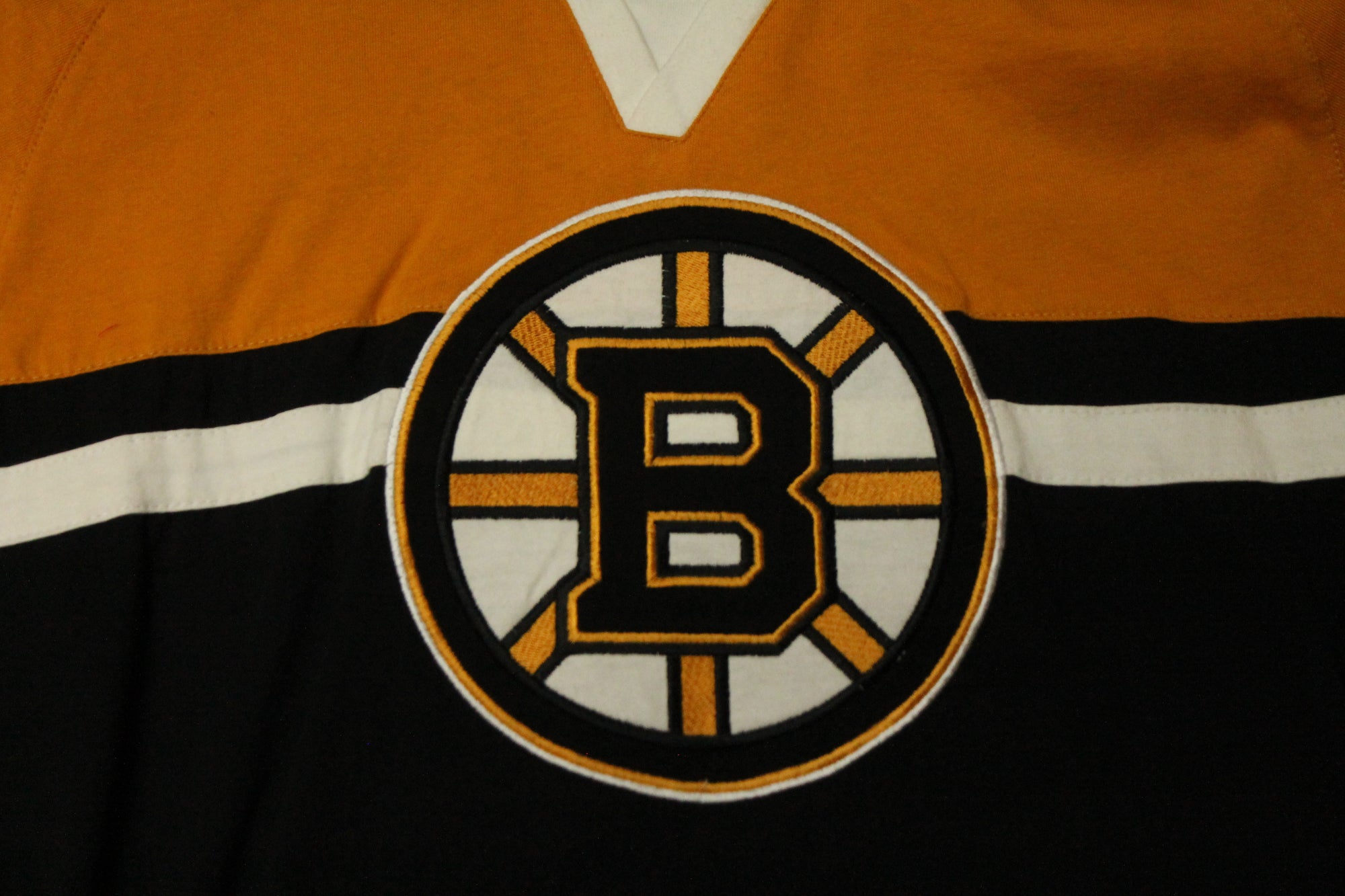 NHL Boston Bruins Old Time Hockey Youth Lightweight Hoodie - Large