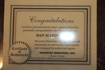 NFL Legends - Dan Marino #13 Autographed Nike Jersey - Size 48 - Miami Dolphins