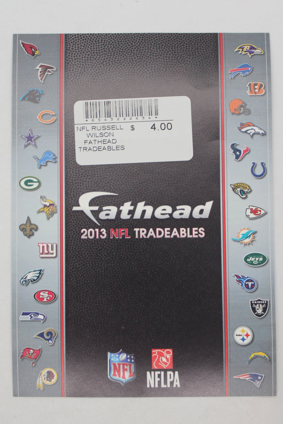 NFL Seattle Seahawks Russell Wilson 2013 Fathead Tradeables (5 inches x 7 inches)