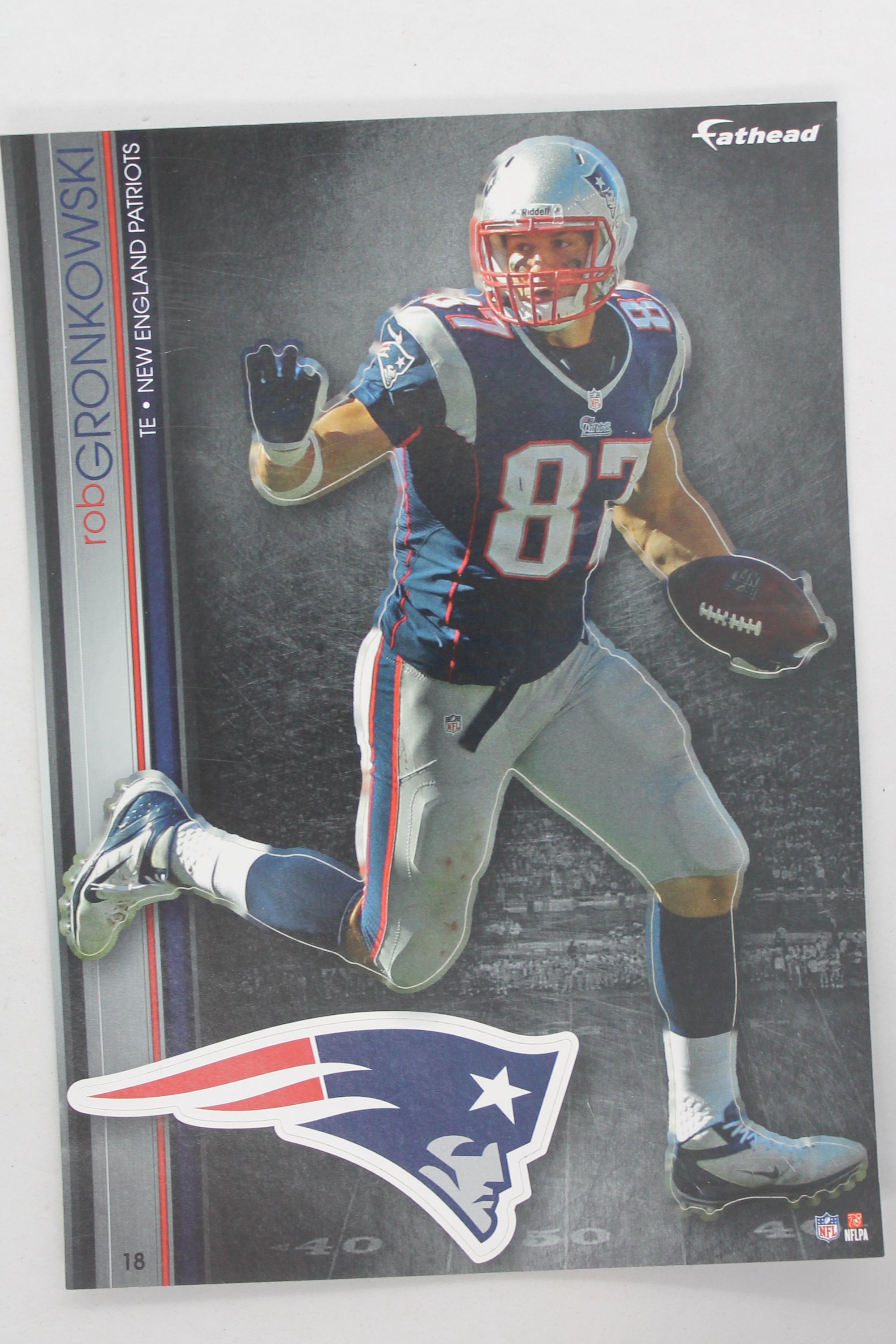 NFL New England Patriots Rob Gronkowski 2013 Fathead Tradeables (5 inches x 7 inches)
