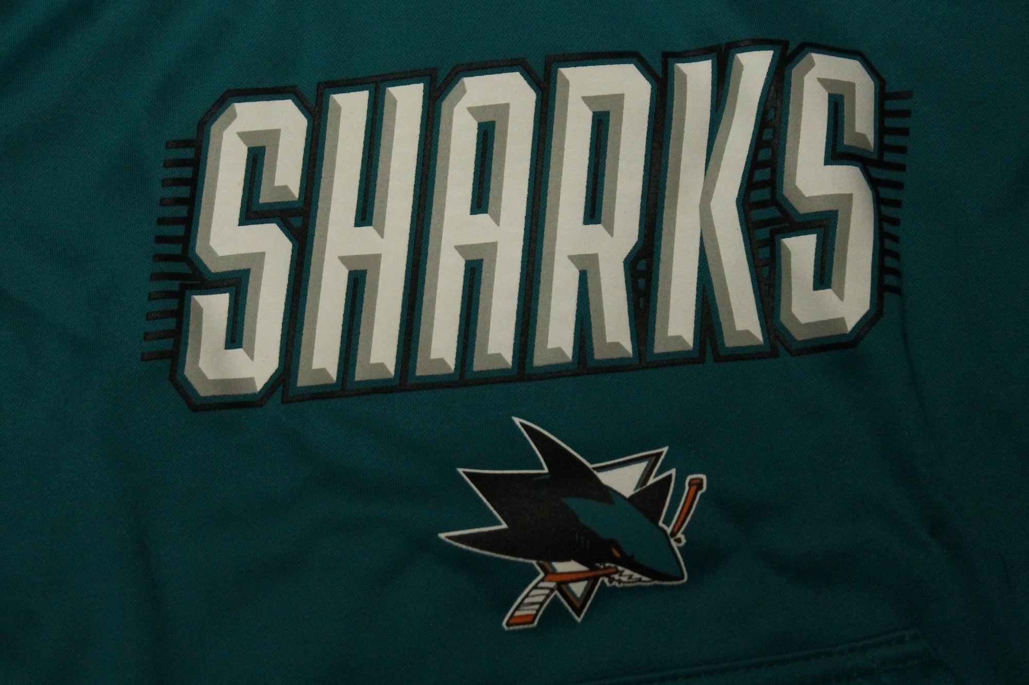 NHL San Jose Sharks Youth Sack Party Performance Hoodie