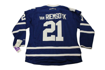 NHL Toronto Maple Leafs Men's vanRiemsdyk #21 Reebok Home Jersey - (SALE) - XLarge
