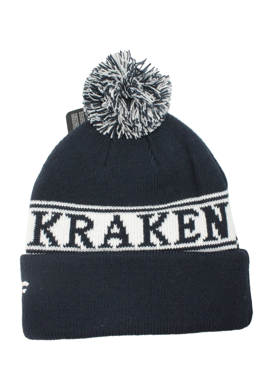 NHL Seattle Kraken Fanatics Cuffed Pom Beanie (Toque)