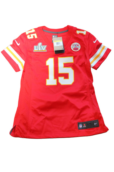 NFL Kansas City Chiefs Women's Patrick Mahomes Super Bowl Nike Team Jersey - Small