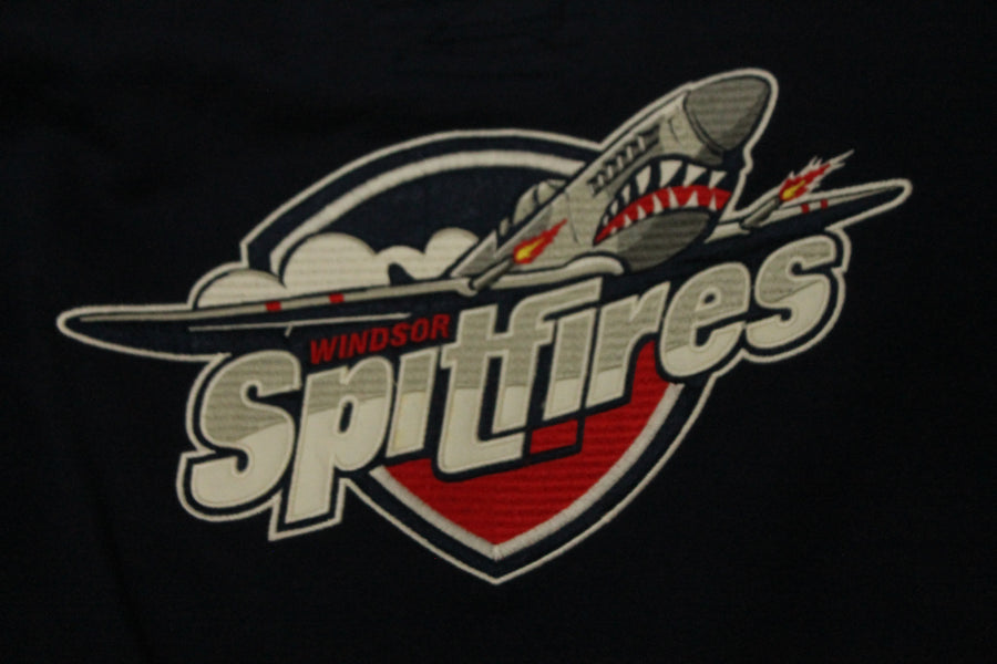 OHL Windsor Spitfires Youth CCM Lacer Hoodie Tee - Youth XLarge