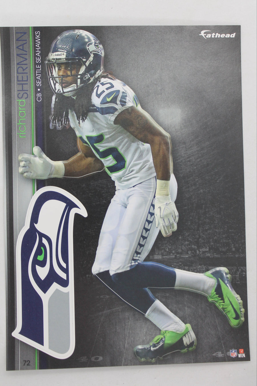 NFL Seattle Seahawks Richard Sherman 2013 Fathead Tradeables (5 inches x 7 inches)