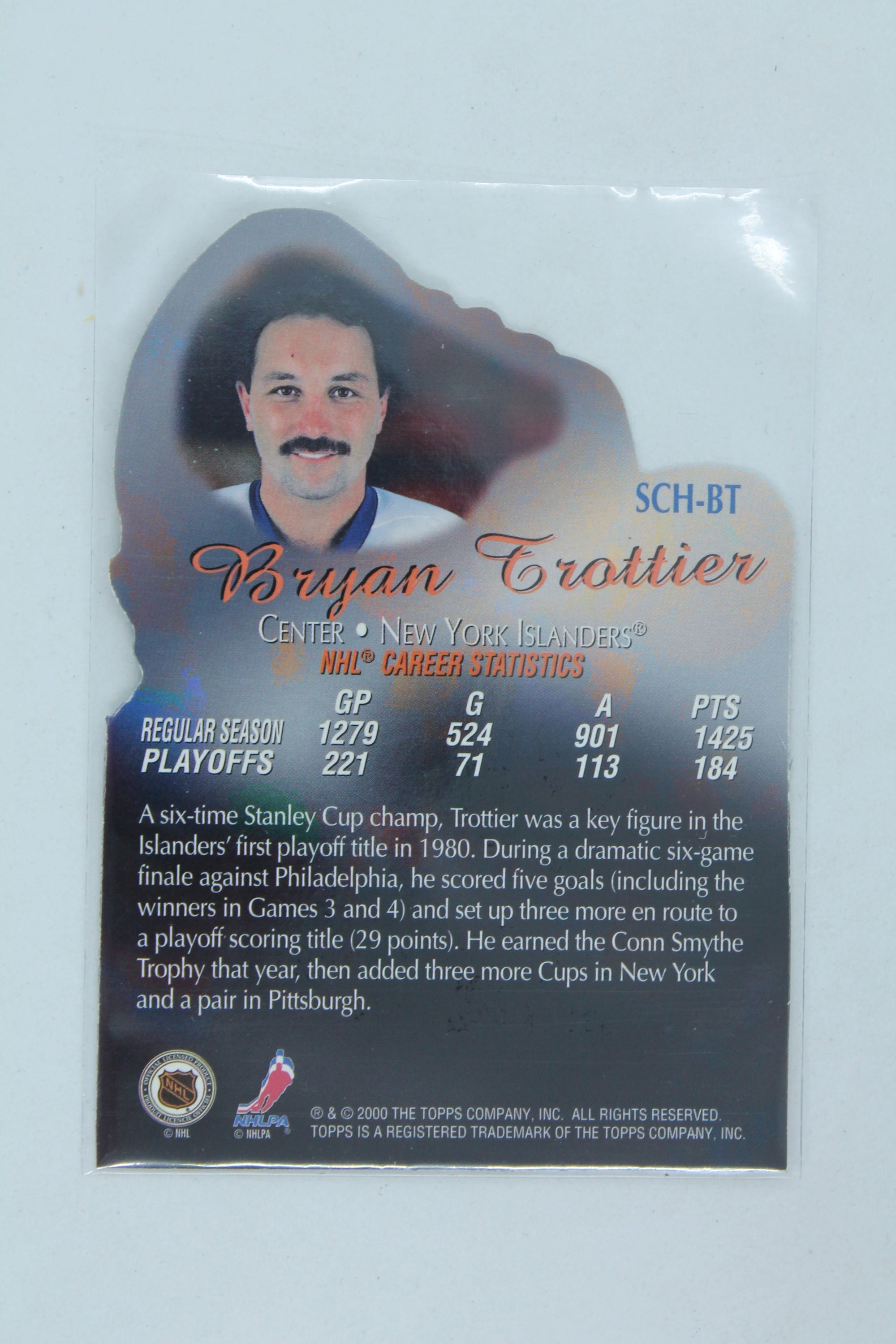 Bryan Trottier 2000-01 Topps - Stanley Cup Heroes #SCH-BT