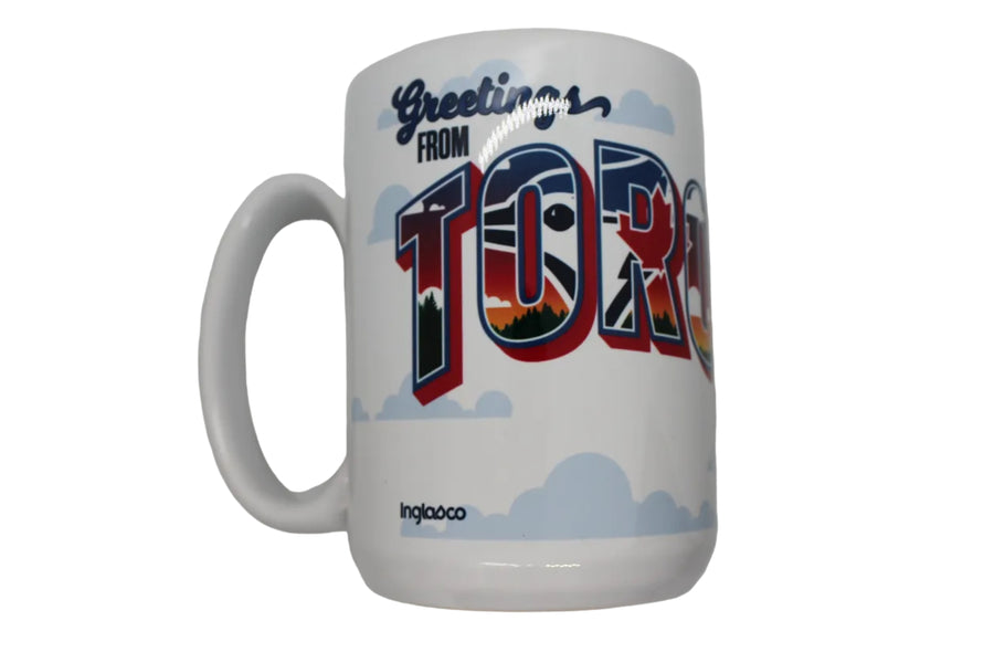 MLB Toronto Blue Jays 15oz "Greetings From" Coffee Mug (price per mug)