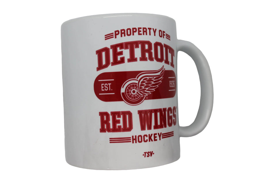 NHL Detroit Red Wings 11oz Property of Ceramic Coffee Mug (price per mug)