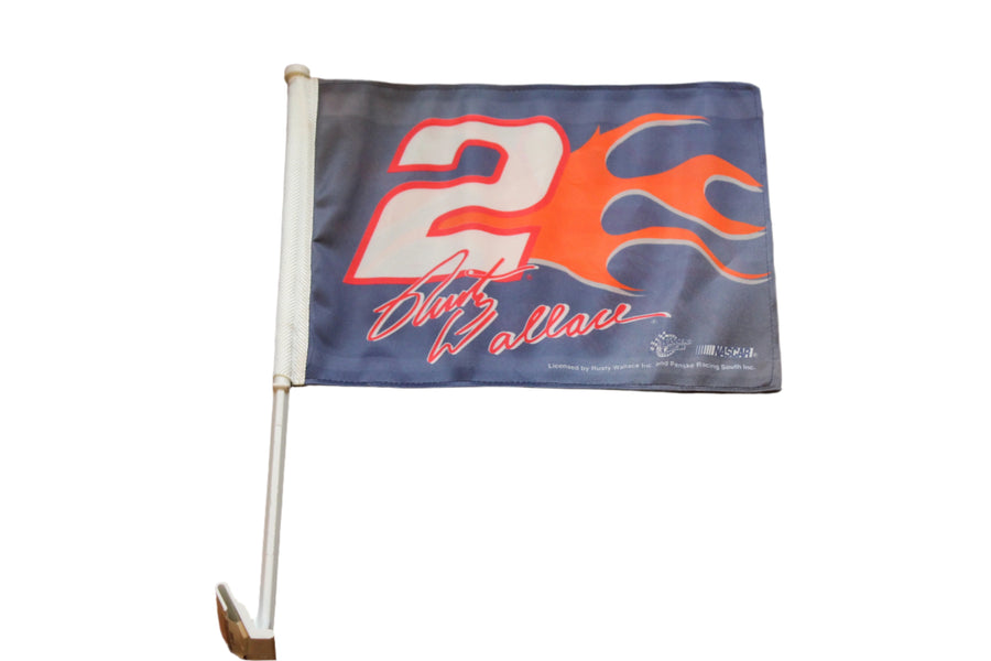 NASCAR Rusty Wallace #2 Car Flag