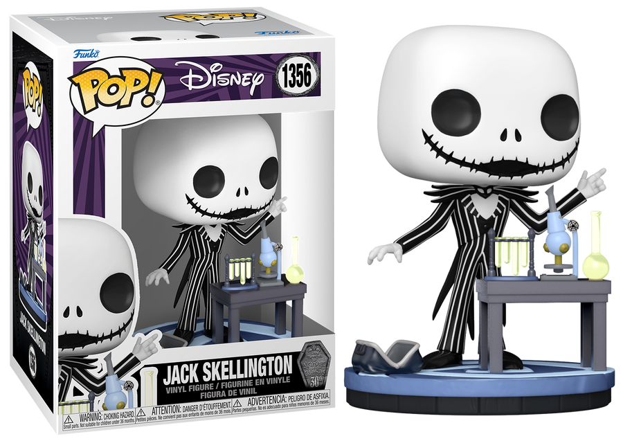 Funko POP Jack Skellington (lab experiment) #1356-Disney Nightmare Before Christmas 30th