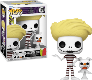 Funko POP Beach Jack with Zero #1470 -Disney Nightmare Before Christmas