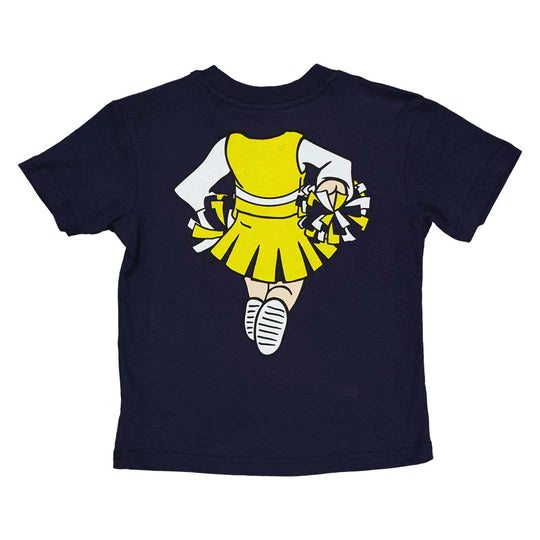 NCAA adidas Michigan Wolverines Cheerleader Kids T-Shirt