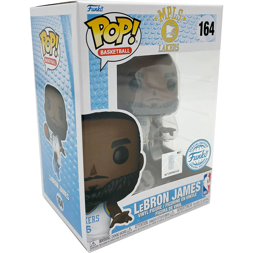 Funko POP NBA LeBron James #164 Special Edition- Minneapolis Lakers MPLS