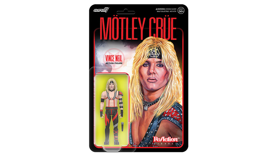 Motley Crue -Vince Neil - Super7 Reaction