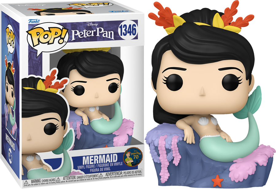 Funko POP Mermaid  #1346 Disney Peter Pan 70th Anniversary
