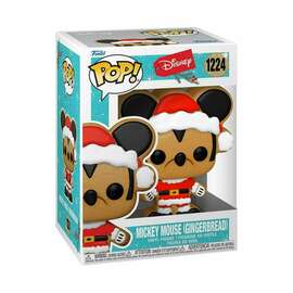 Funko POP MIckey Mouse (Gingerbread) #1224- Disney Holiday