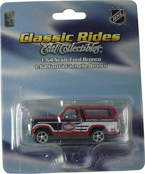 NHL Montreal Canadiens NHL Ertl Collectibles 1:64 Ford Bronco Diecast Truck