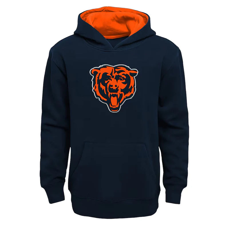 NFL - Youth Chicago Bears Prime Pullover Fleece Hoodie