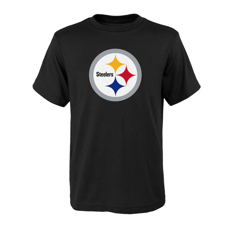 NFL Pittsburgh Steelers Youth Primary Logo Short Sleeve T-Shirt