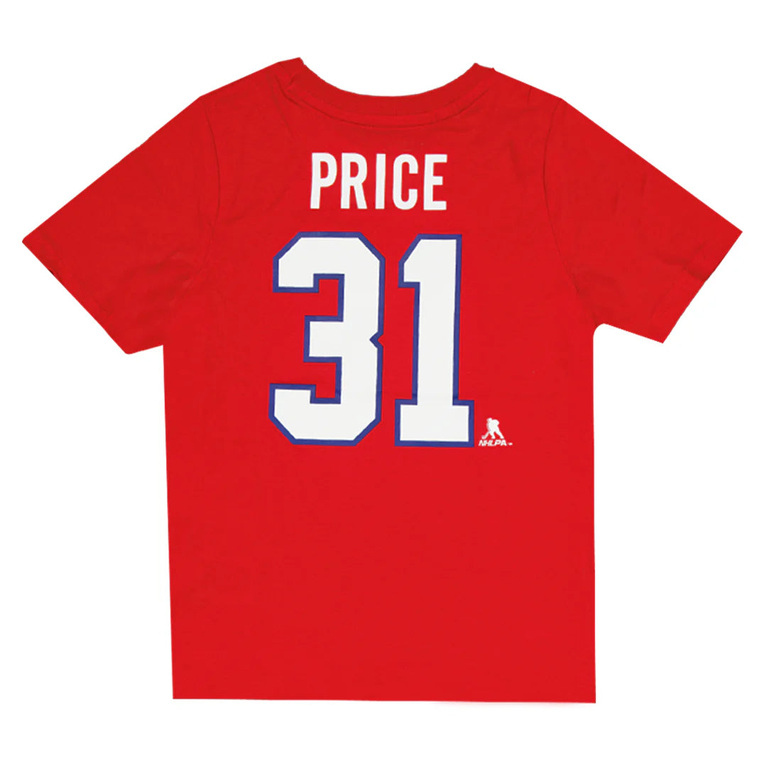 NHL - Kids' Montreal Canadiens Carey Price Short Sleeve T-Shirt