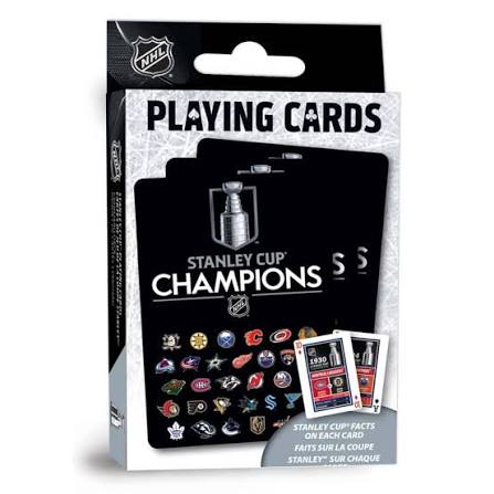 NHL Stanley Cup Champions Playing Cards