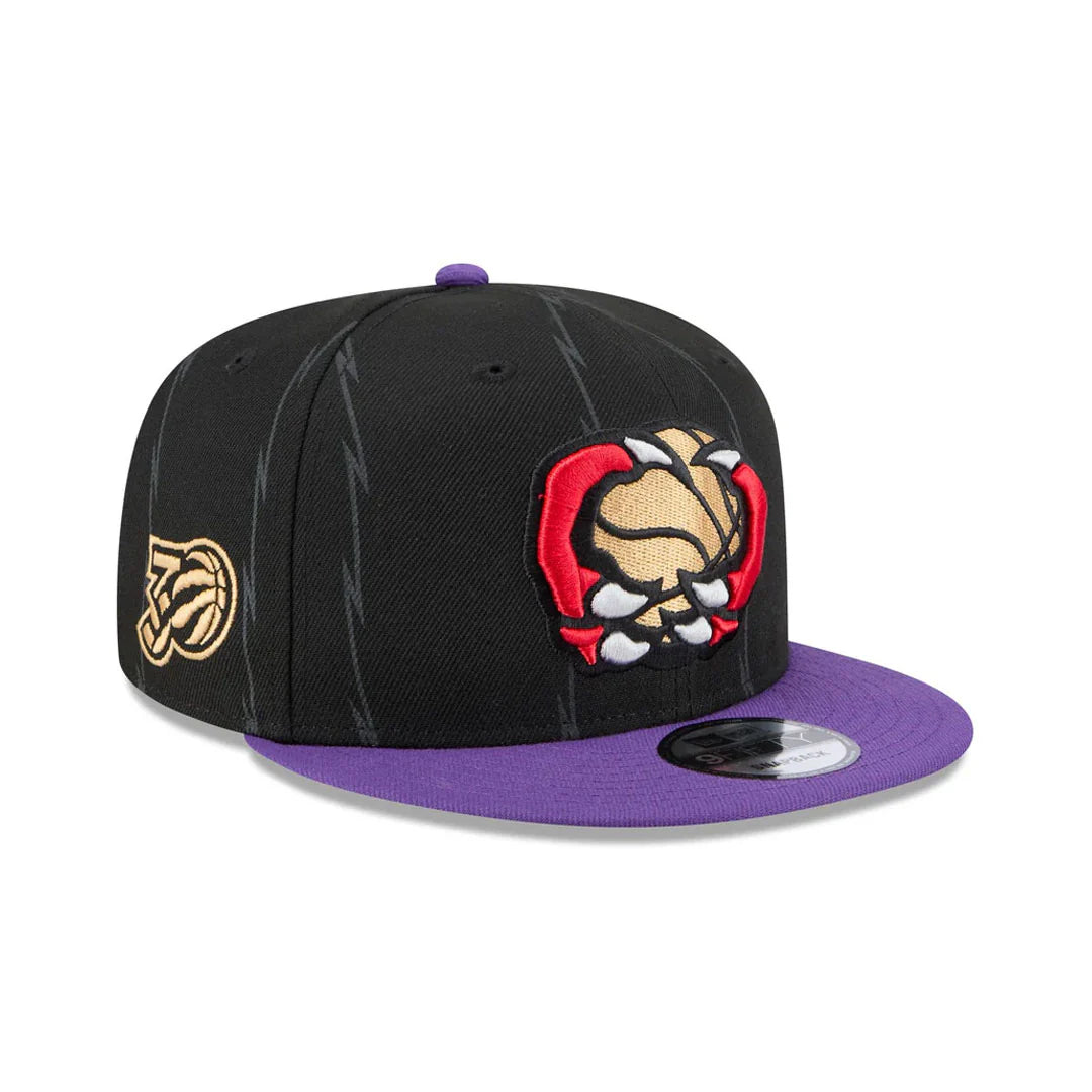 NBA Toronto Raptors New Era 2024/25 City Edition 9FIFTY Snapback Hat - Black/Purple