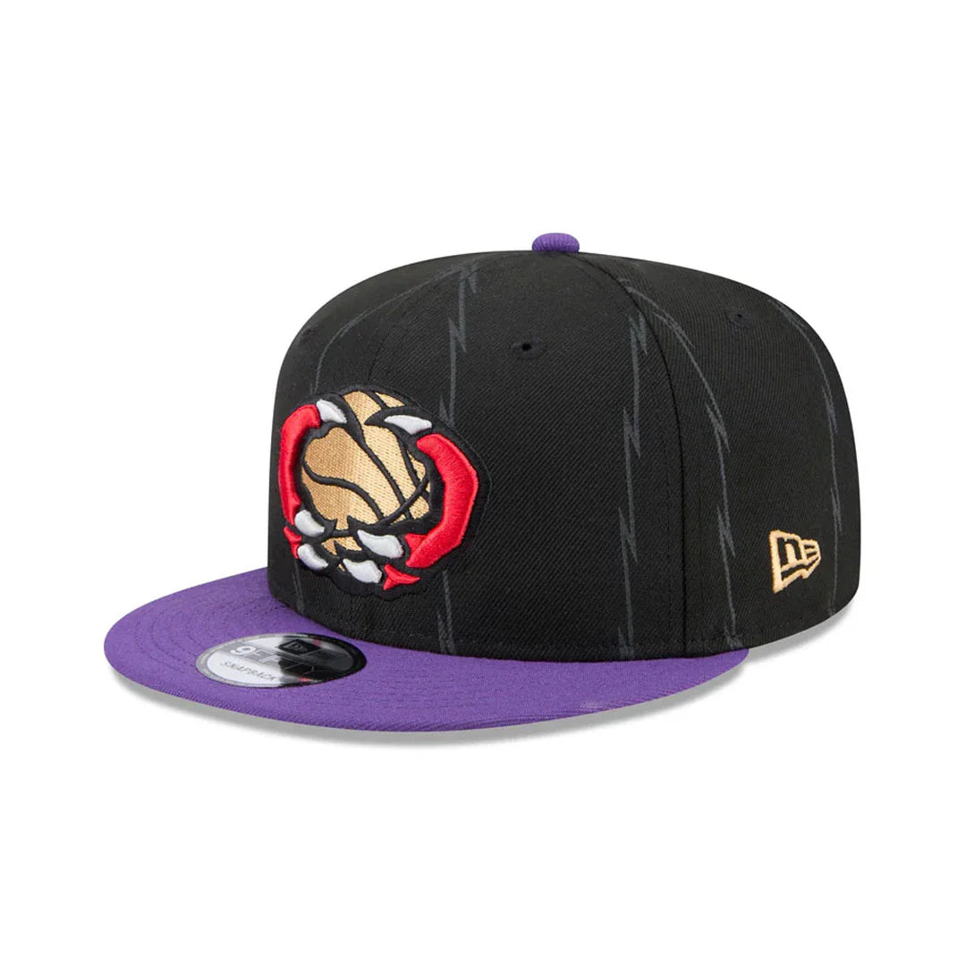 NBA Toronto Raptors New Era 2024/25 City Edition 9FIFTY Snapback Hat - Black/Purple