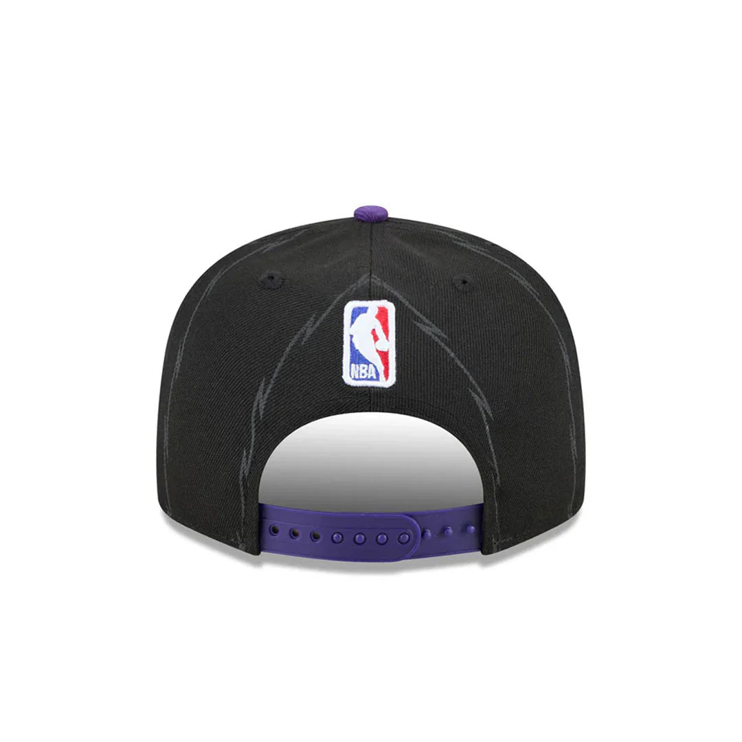NBA Toronto Raptors New Era 2024/25 City Edition 9FIFTY Snapback Hat - Black/Purple