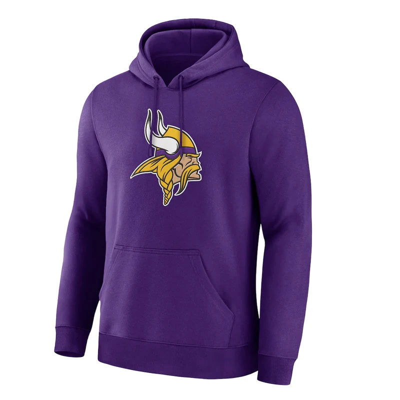 NFL Apparel Men's Minnesota Vikings Fleece Pullover Hoodie