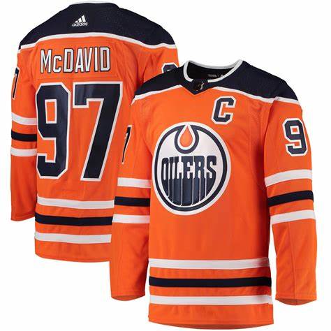 NHL Edmonton Oilers Connor McDavid Adidas Jersey