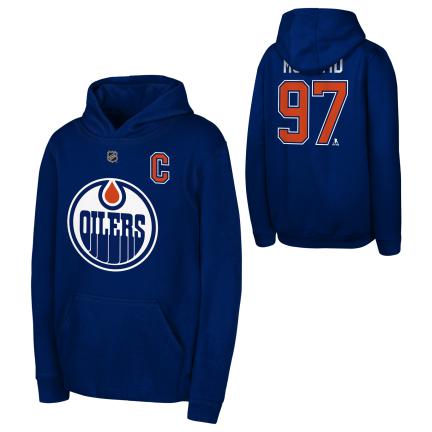 NHL Edmonton Oilers Youth "McDavid" Fanatics Authentic Pro Hoodie