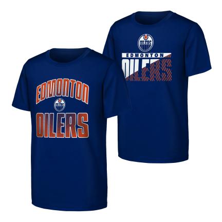 NHL Edmonton Oilers Youth Never Quit "2 pack" tee shirts