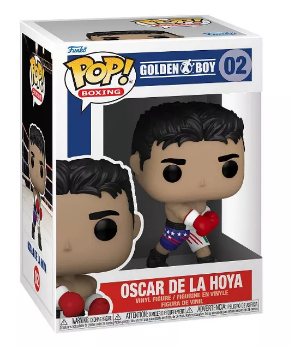 Funko POP Oscar De La Hoya #02 - Golden Boy