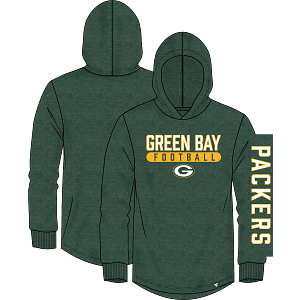 NFL Green Bay Packers Fanatics Pill Stack Hooded Pullover