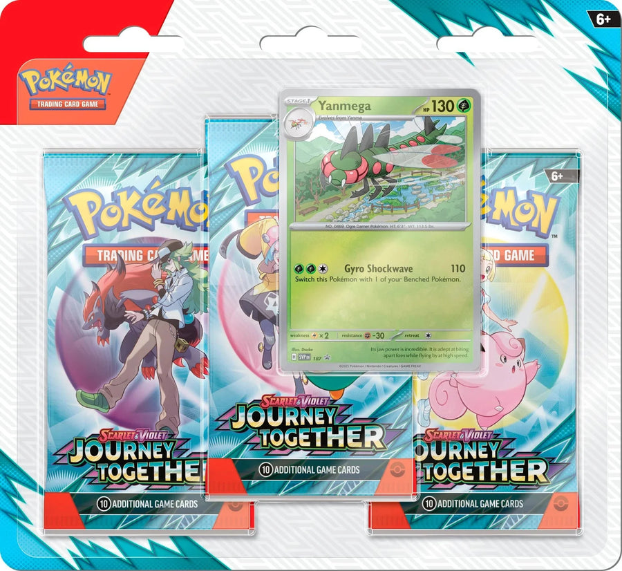 Pokemon Scarlet & Violet Journey Together 3-pack Blister