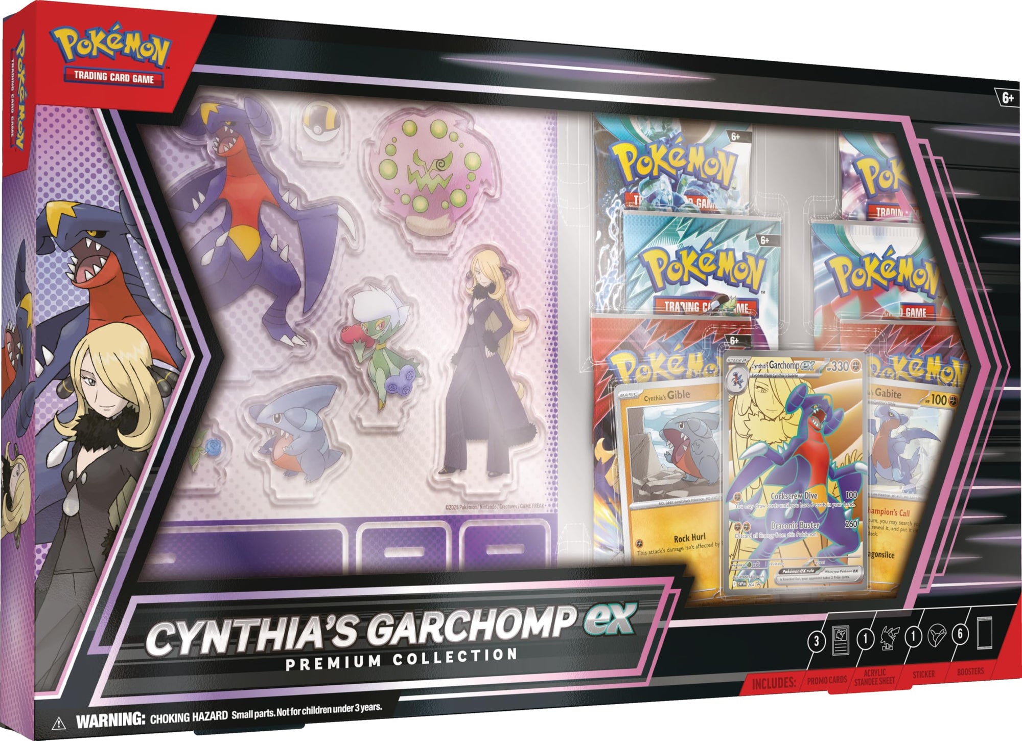 Pokemon Cynthia's Garchomp Ex Premium Edition