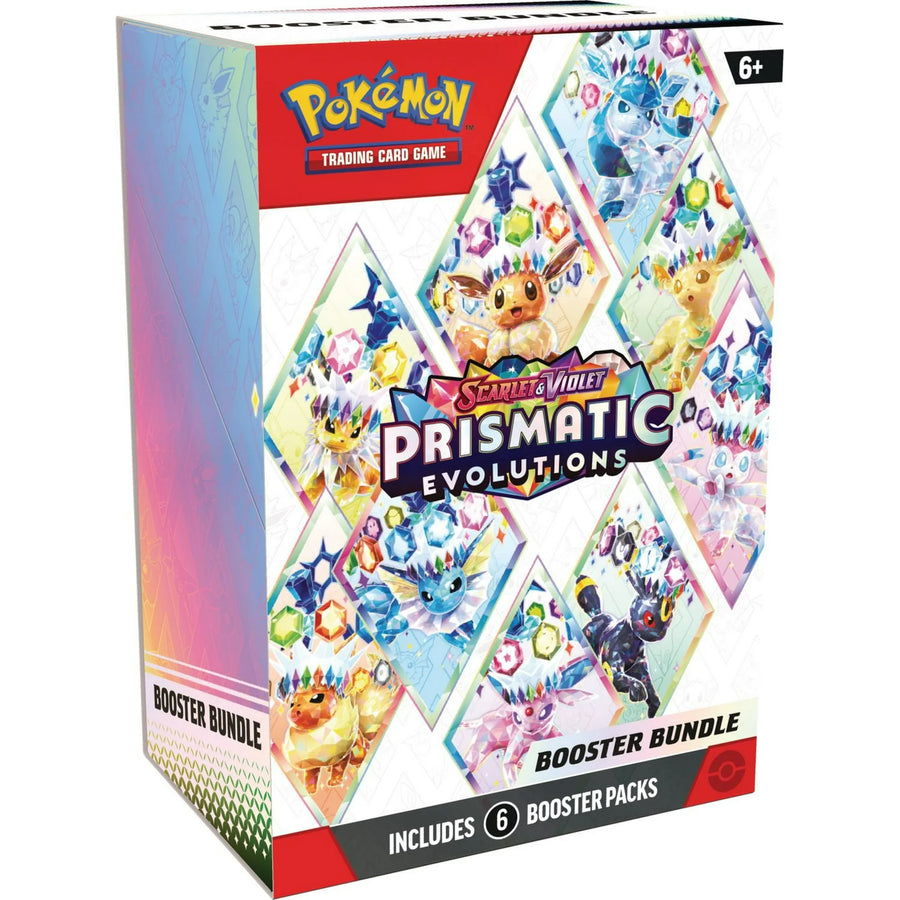 Pokemon Scarlet & Violet Prismatic Evolutions Booster Bundle