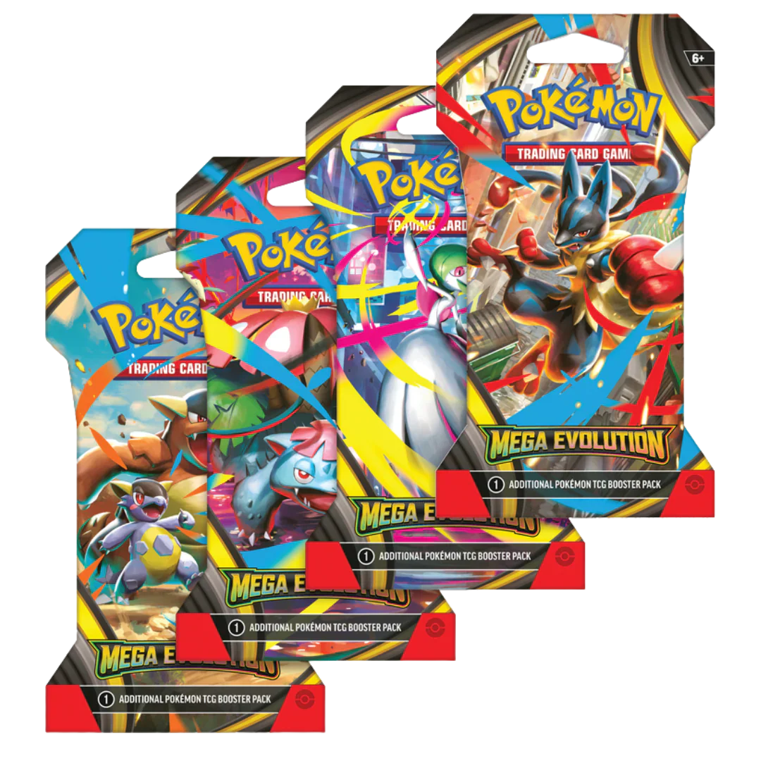 Pokemon Mega Evolutions Blister Packs (price per pack)