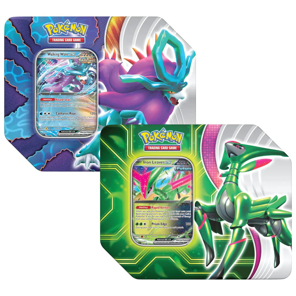 Pokemon Paradox Clash Tin 2024 (price per tin)