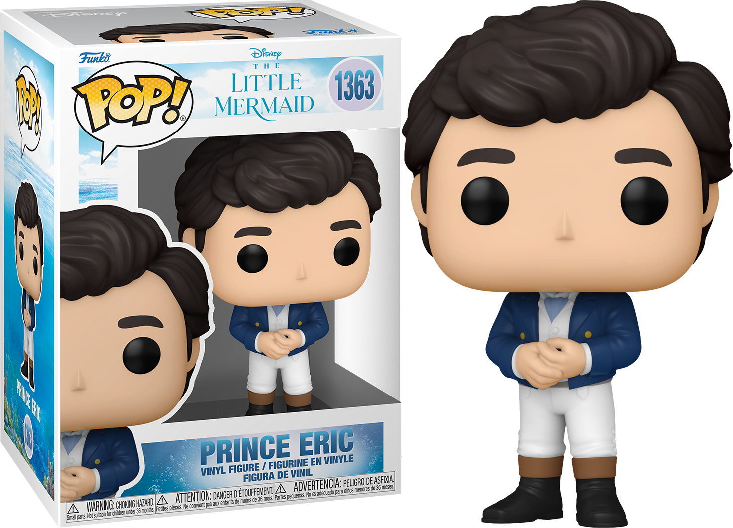Funko POP Prince Eric #1363 Disney The Little Mermaid 2023