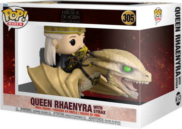 Funko POP Ride Queen Rhaenyra with Syrax #305 - House of the Dragon (GOT)
