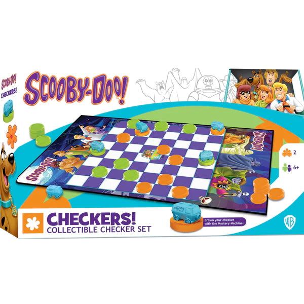 Scooby-Doo Checkers Collectible Board Game