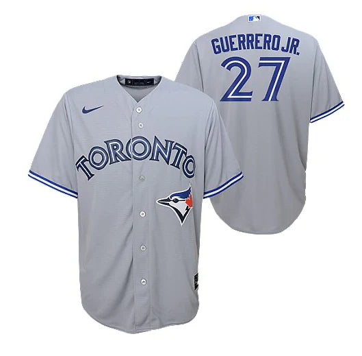MLB Kid's Toronto Blue Jays Guerrero JR #27 Majestic Nike Script Jersey