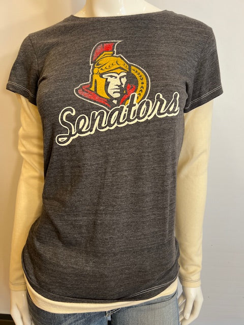NHL Ottawa Senators Women's OTH Faux Layered Tee (online only)