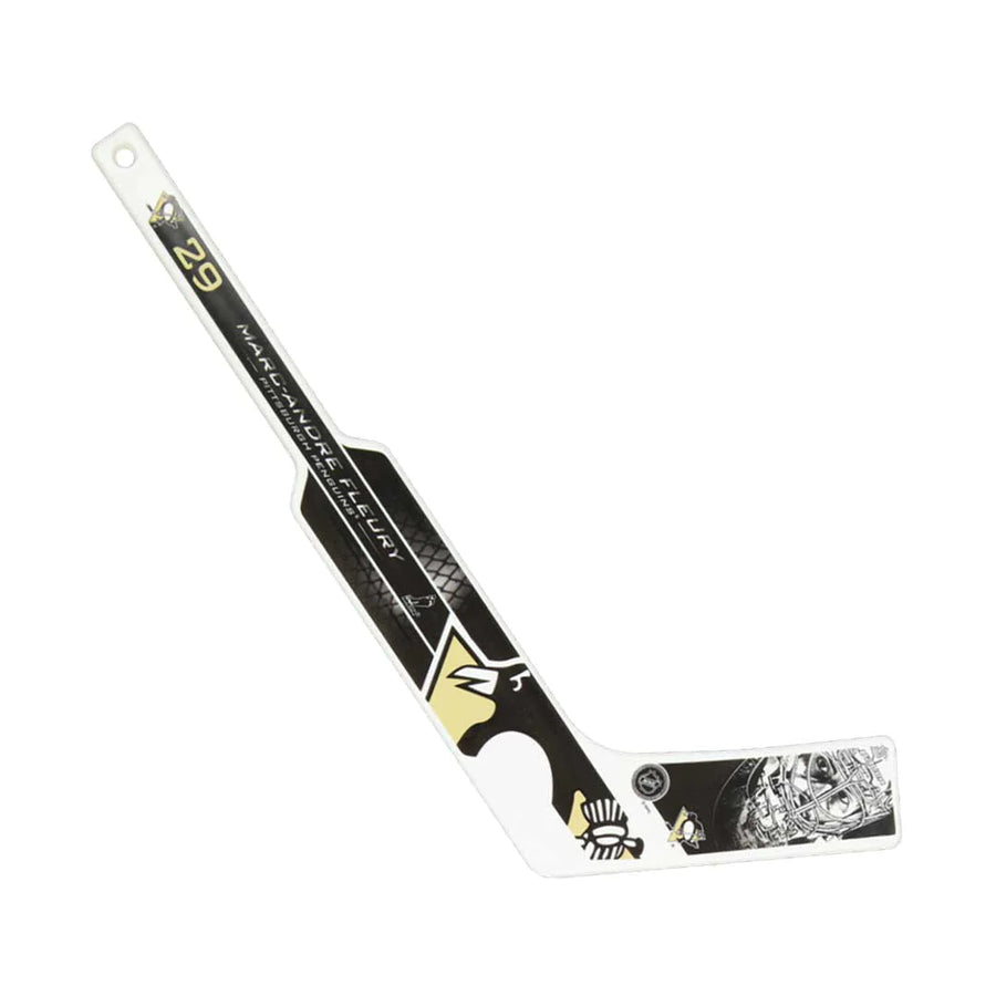 Sherwood - Pittsburgh Penguins Plastic Mini Goalie Stick - Marc-Andre Fleury #29