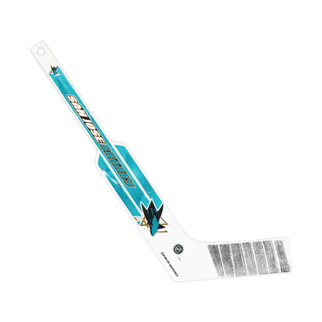 Sherwood - San Jose Sharks Plastic Mini Goalie Stick